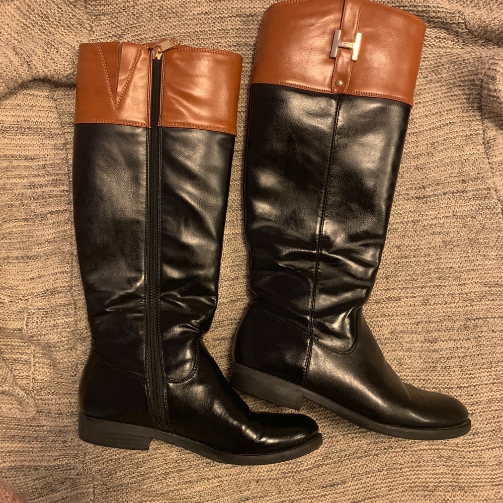 Tommy Hilfiger two time riding boots